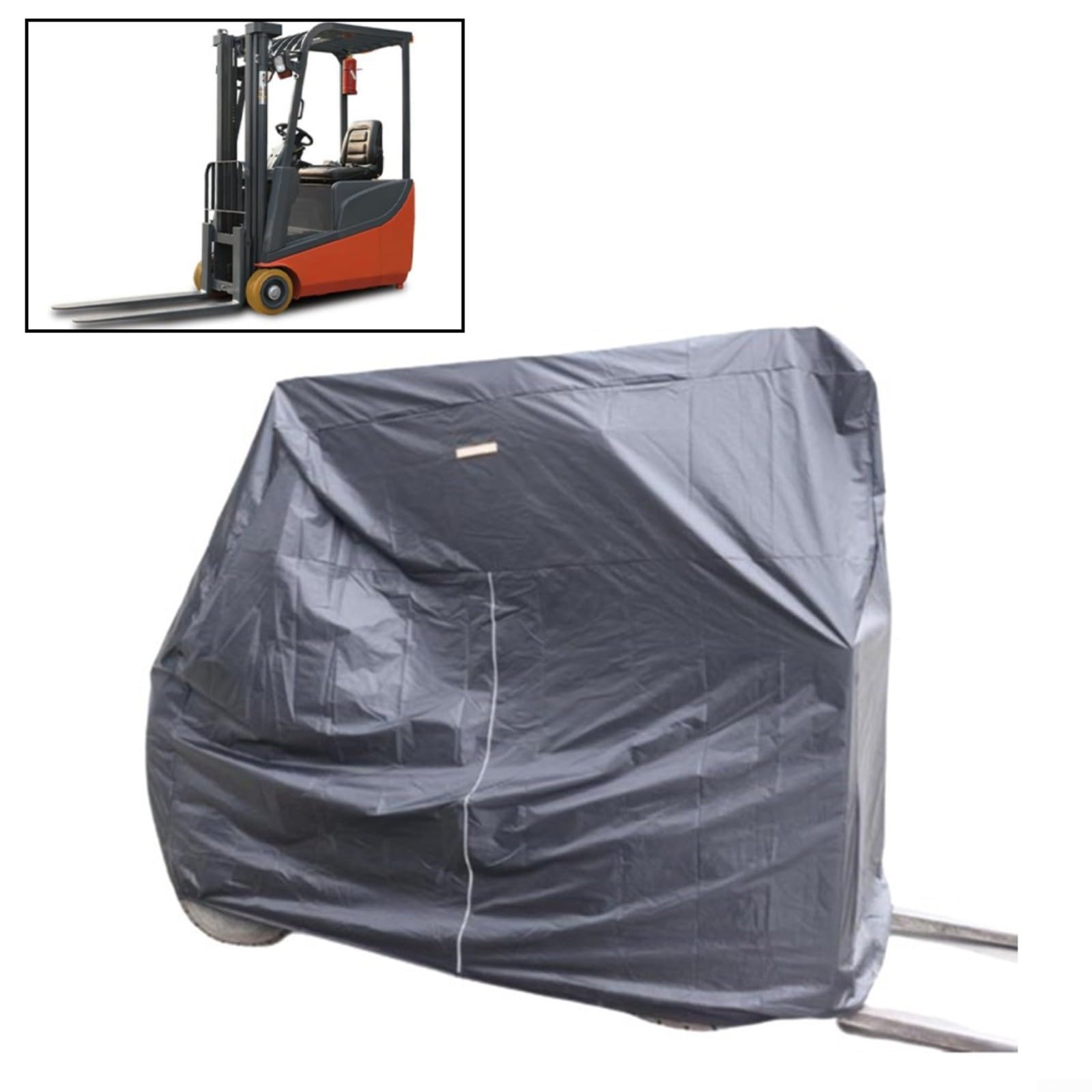 Oxford Lot de 2 housses de protection solaire pour chariot élévateur, imperméable, anti-poussière, 254 x 115 x 204 cm