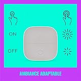 WiZ Smart Button Portable Accessory WiFi Connected. App Control for Home Indoor Lighting Automation, Livingroom, Bedroom, 929003501301, One Colour - 4