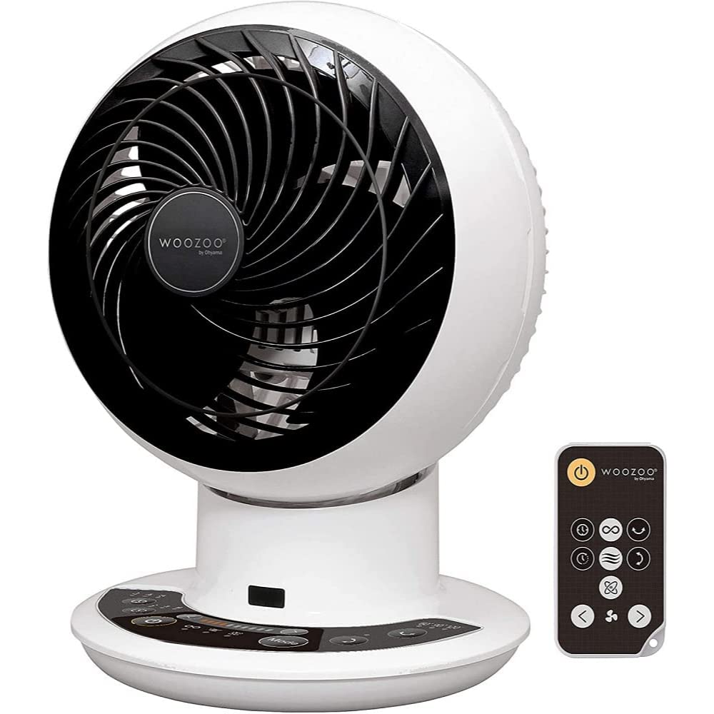 Buy Woozoo® by Ohyama, Very powerful, silent desk fan / table fan, 54m²