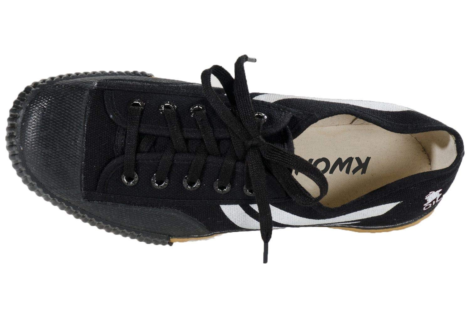 KWON Segeltuchschuhe für Kampfsport, schwarz, Größe 37