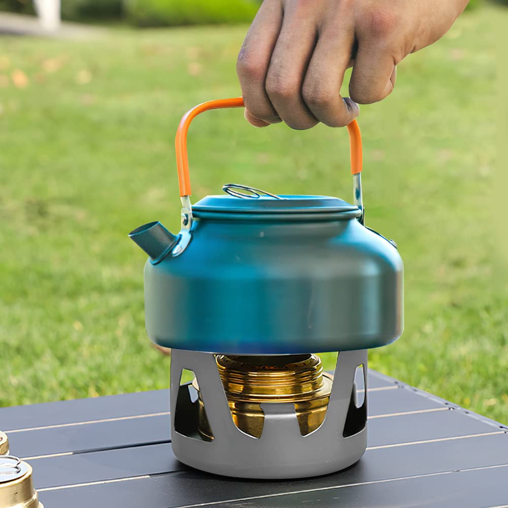 Fornello Campeggio, RosyFate ad Alcool, Portatile, con Bruciatore di alcool, per Outdoor, Picnic, Escursionismo, Cucinare