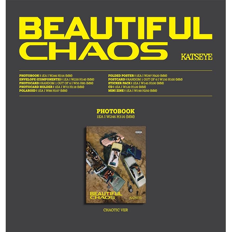 Amazon.com: KATSEYE - [BEAUTIFUL CHAOS] (CHAOS ver) : Home