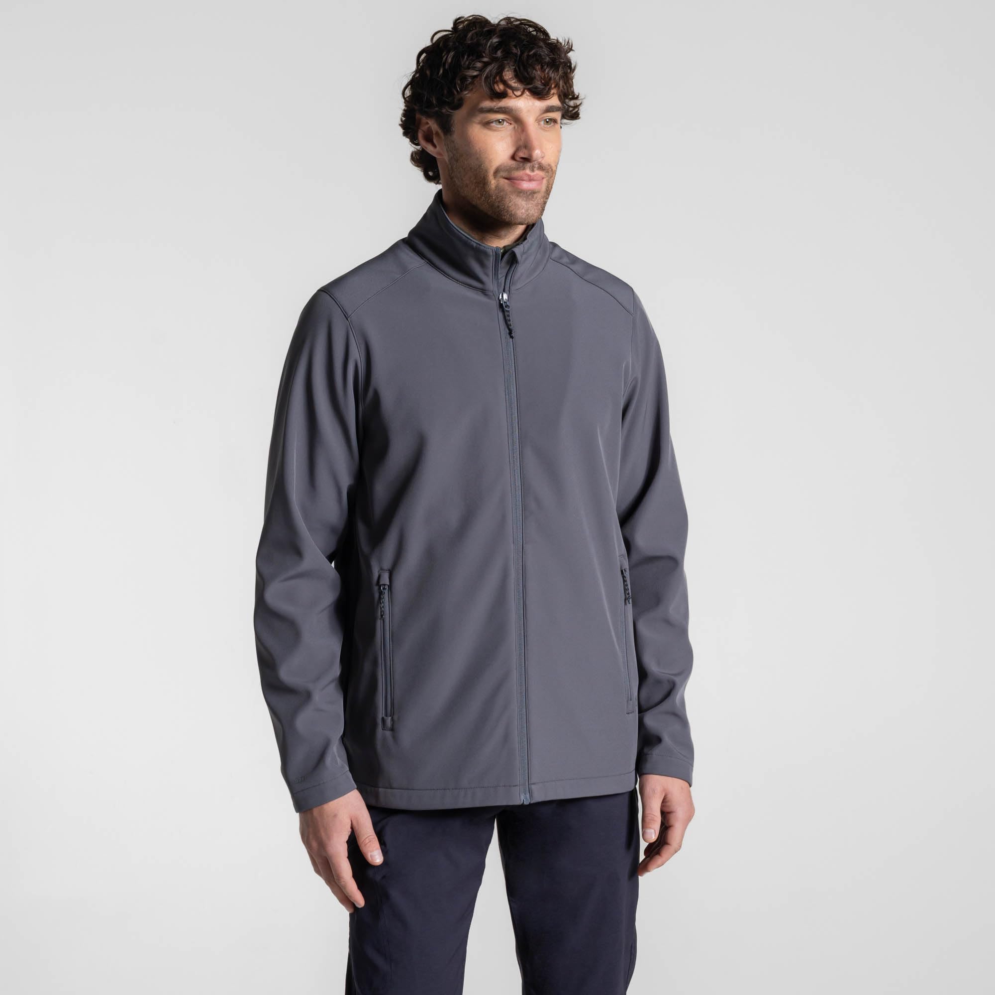 Craghoppers Expert Mens Base Camp II Softshell Jacket Water Repellent Work Coat
