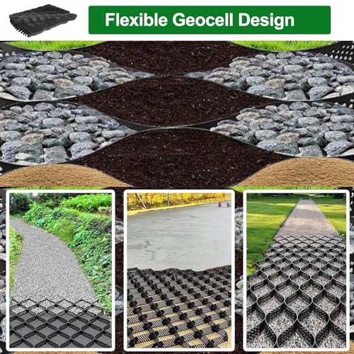 Grille de gravier extensible stabilisateur de sol extérieur 5cm - 3