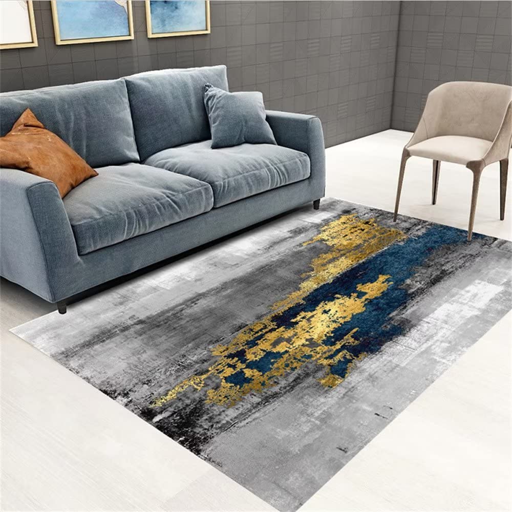 Kinder Zimmer Deko Einfaches Schlafzimmer, Balkon, Wohnzimmer Outdoor grau Teppich fußbodenheizung geeignet Teppich Jungen Kinder Zimmer deko Teppich dick180x280CM