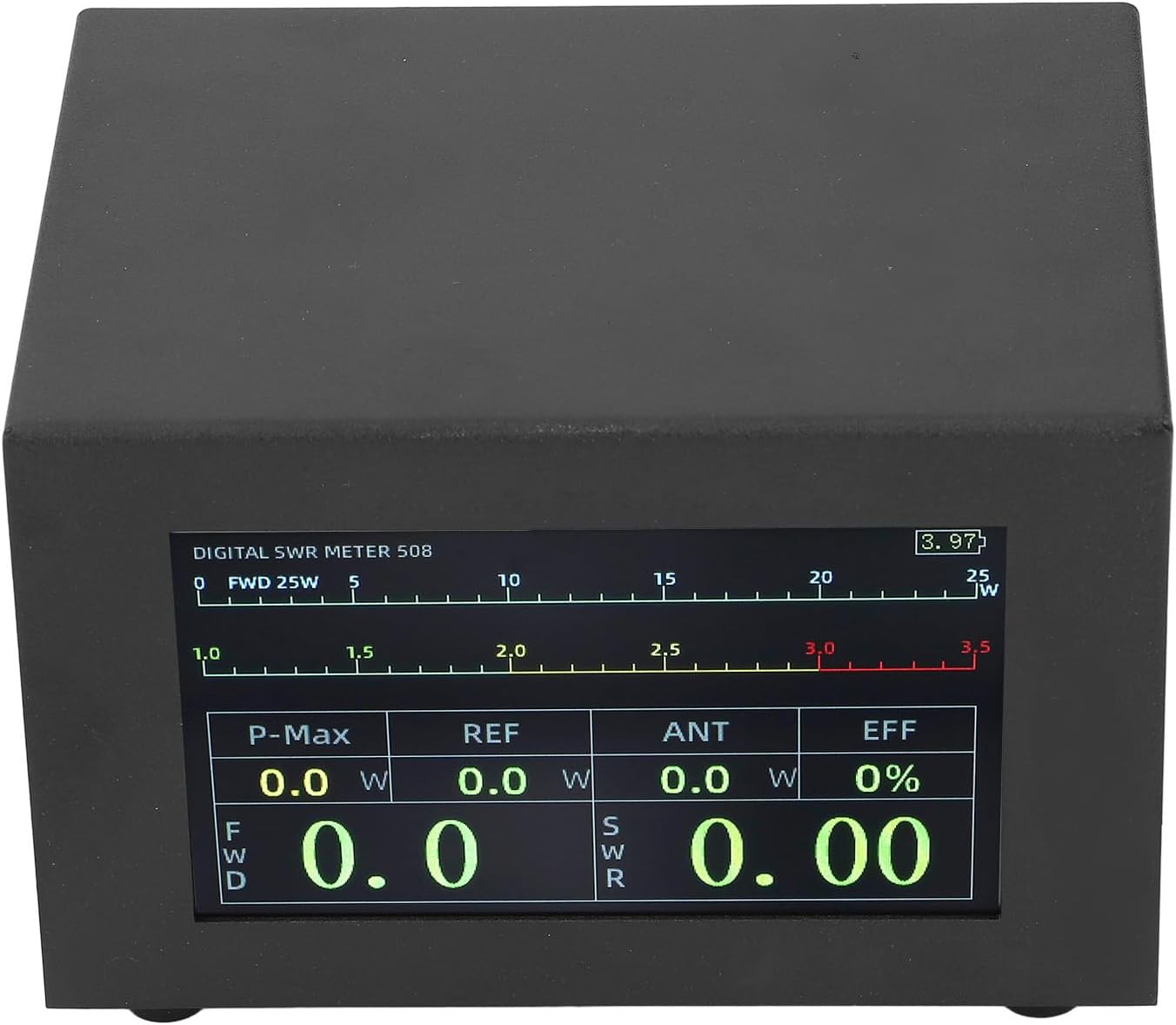 Digital Power SWR Meter Touch Screen Standing Ratio Meter for Ham Radio Enthusiasts