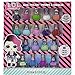 L.O.L Surprise! Townley Girl Ensemble de vernis à ongles non toxique pour filles, couleurs scintillantes et opaques, à partir de 5 ans (18 pièces), pour les soirées pyjama et les métamorphoses