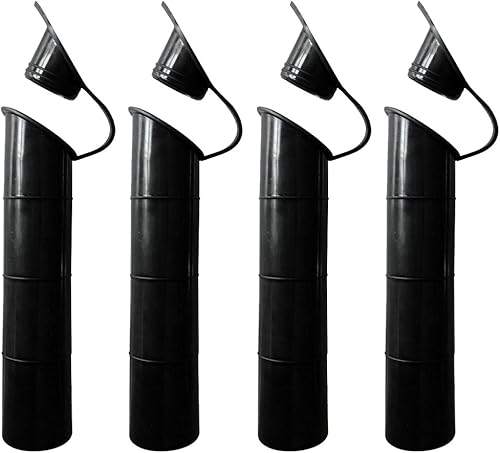 Miniatura 3 de Genérico 4 tubos interiores de goma de 30 grados para barco, yate, caña de pescar, soporte para caña de pescar