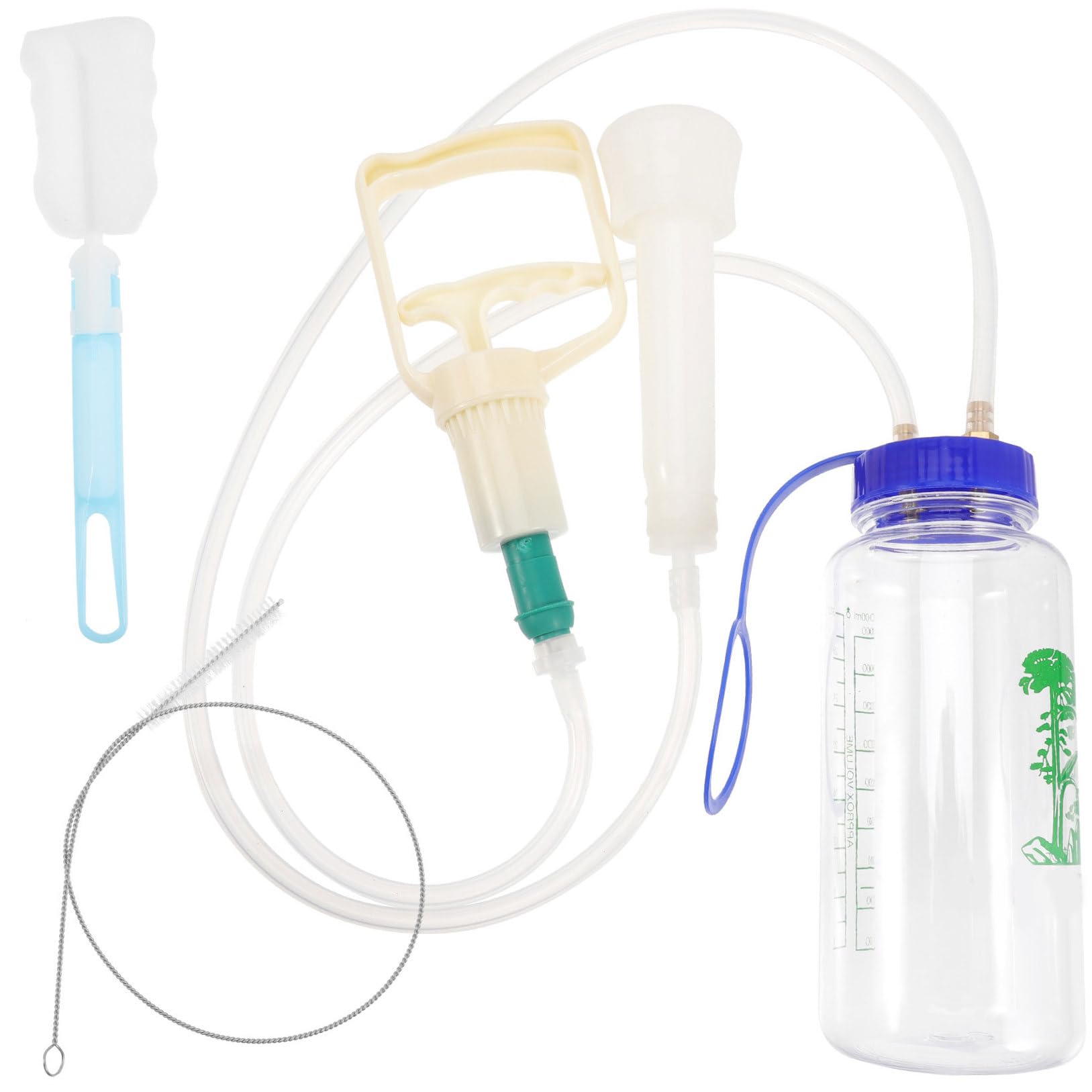Tofficu Mungitrice Manuale per Mucche e Pecore in Plastica, Kit Compatto Accessori per Allevamenti, Forniture per Bestiame per Uso Domestico e Agricolo