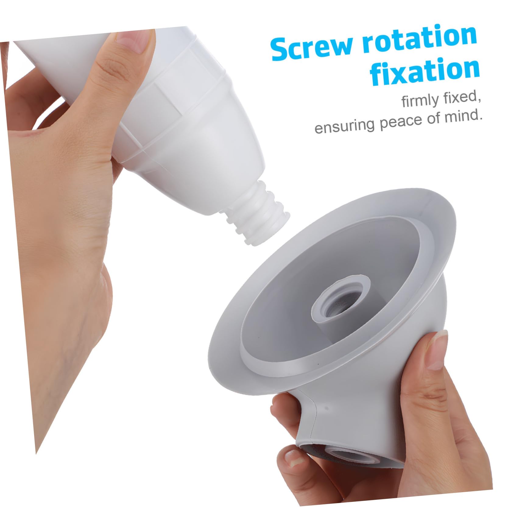 TEHAUX Sturatubi ad Aria Compressa per WC in Acciaio Inossidabile e Pp, ad Alta Pressione, Facile da Usare, per Bagno e Cucina, Vasca e Lavandino
