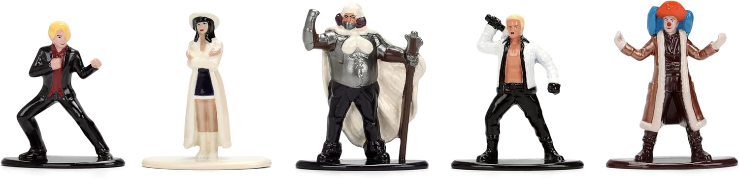 Jada Nano Metalfigs One Piece Netflix 12-Pack Series 1 Die-cast Collectible Figures