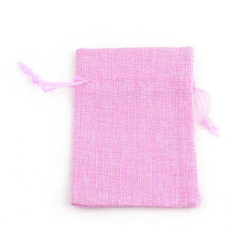 Libby's Market Place It's a Girl Baby Shower Glass Charms with Pink Gift Bag, Multi, Small - Image 4