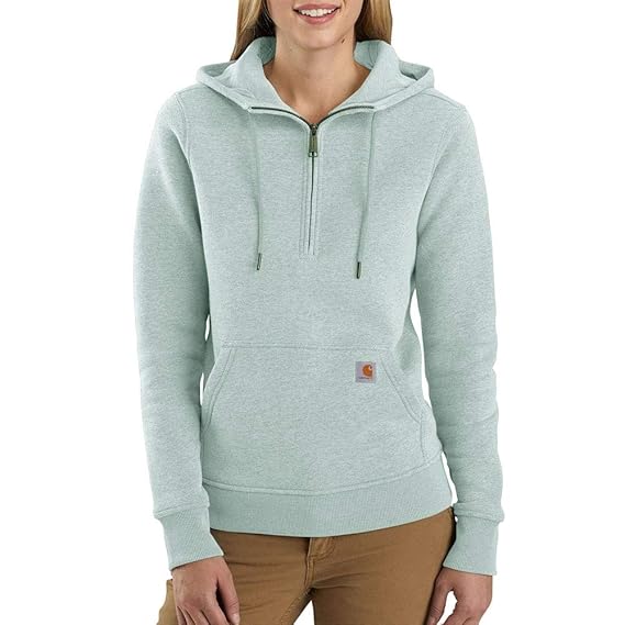 carhartt women's clarksburg half zip