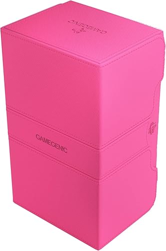 Miniatura 2 de Stronghold - Caja convertible para 200+ XL, almacenamiento de cartas de doble manga, protector de juego de cartas con cajón de accesorios,