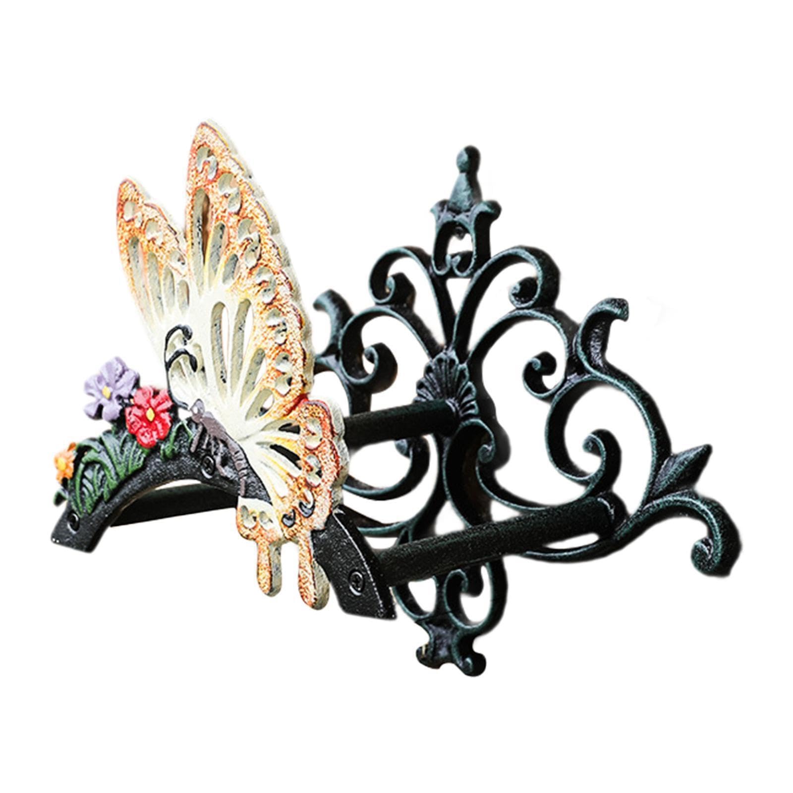 Support de Tuyau en métal de Style,Papillon,35x15x26cm