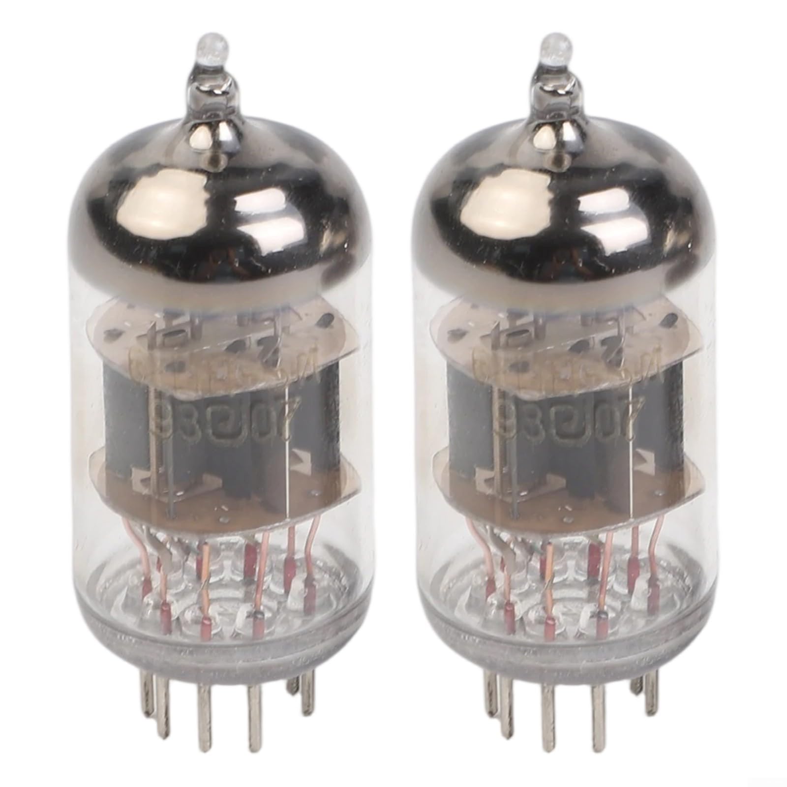 2 tubos de vacío 6H1n-EB, preamplificador de graves mejorado para 6N1 ECC85 6AQ8, kit de repuesto de válvula de audio de rendimiento estable