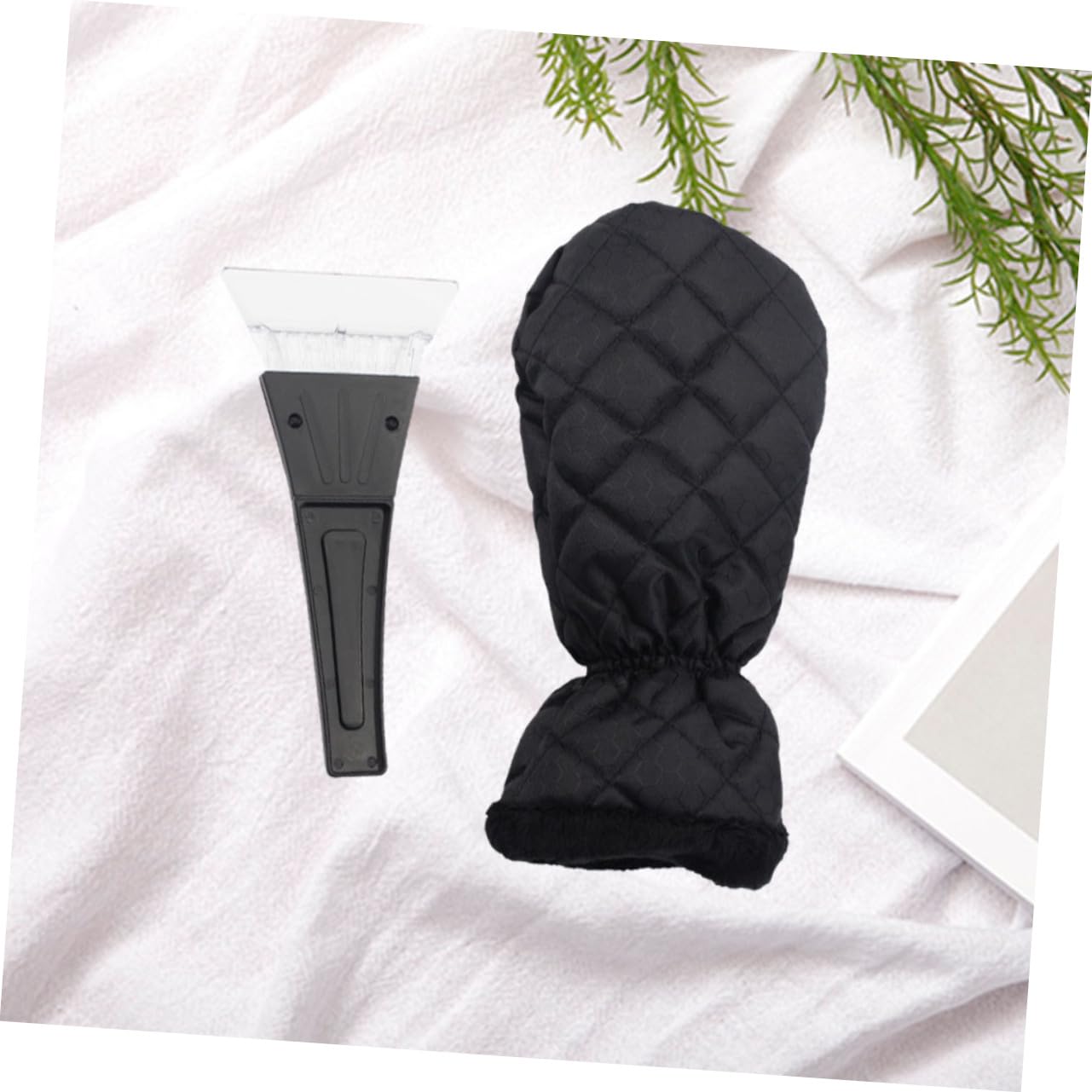 FAVOMOTO Snow Shovel Scraper Snow Ice Remover Tool Glove Ice Scraper Windshield Scraper Snow Shovel Car Ice Shovel Waterproof Ice Shovel