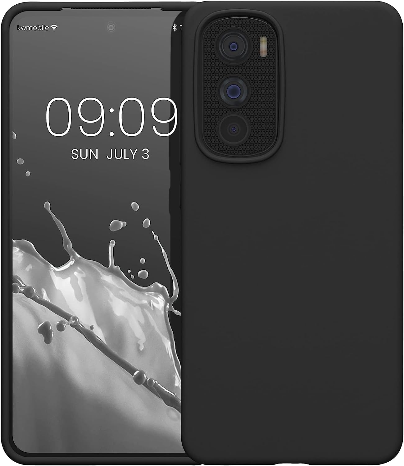 Casodon for Moto Edge 30 5G Back Cover Soft TPU Back Cover Shockproof Silicone Bumper Anti-Fingerprints Full-Body Protective Case Cover for Moto Edge 30 5G (Black) (B0B4F313B2) Amazon Price History, Amazon Price Tracker
