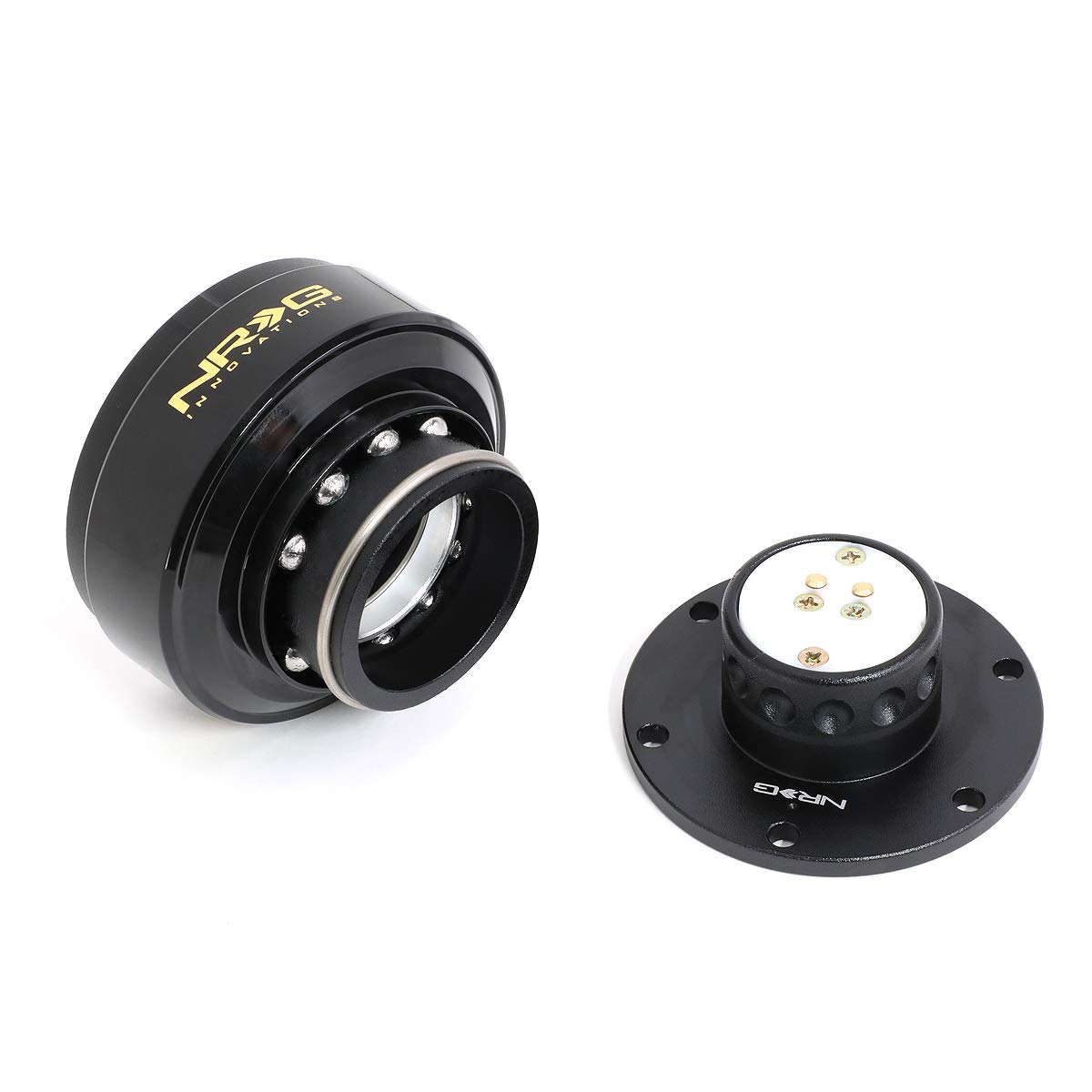 NRG クイックリリース SRK-200BK-C/GD ゴールド Amazon | NRG Innovations エヌアールジー SRK-200BK-CG