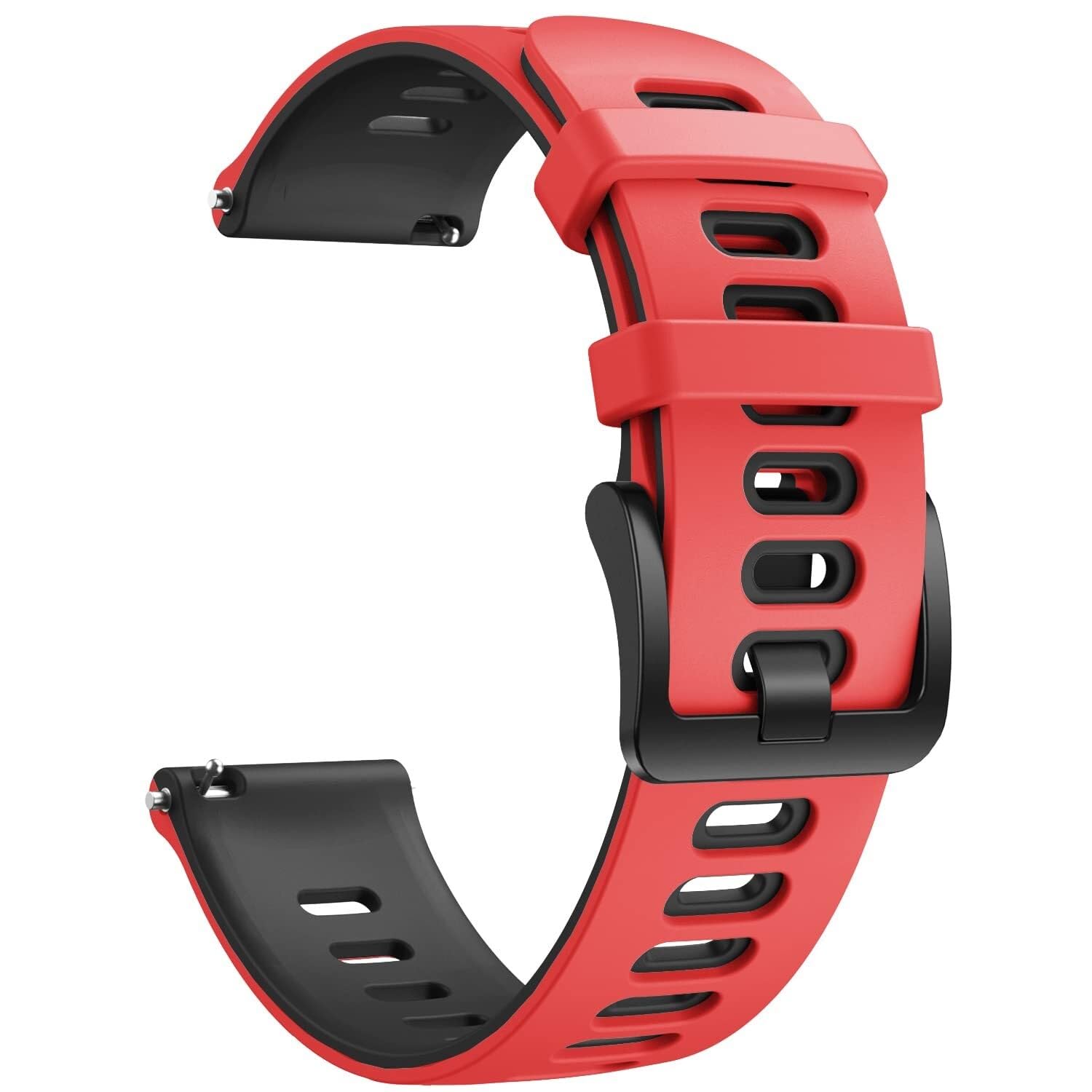Cinturino per orologio sportivo in silicone a sgancio rapido da 20 mm
