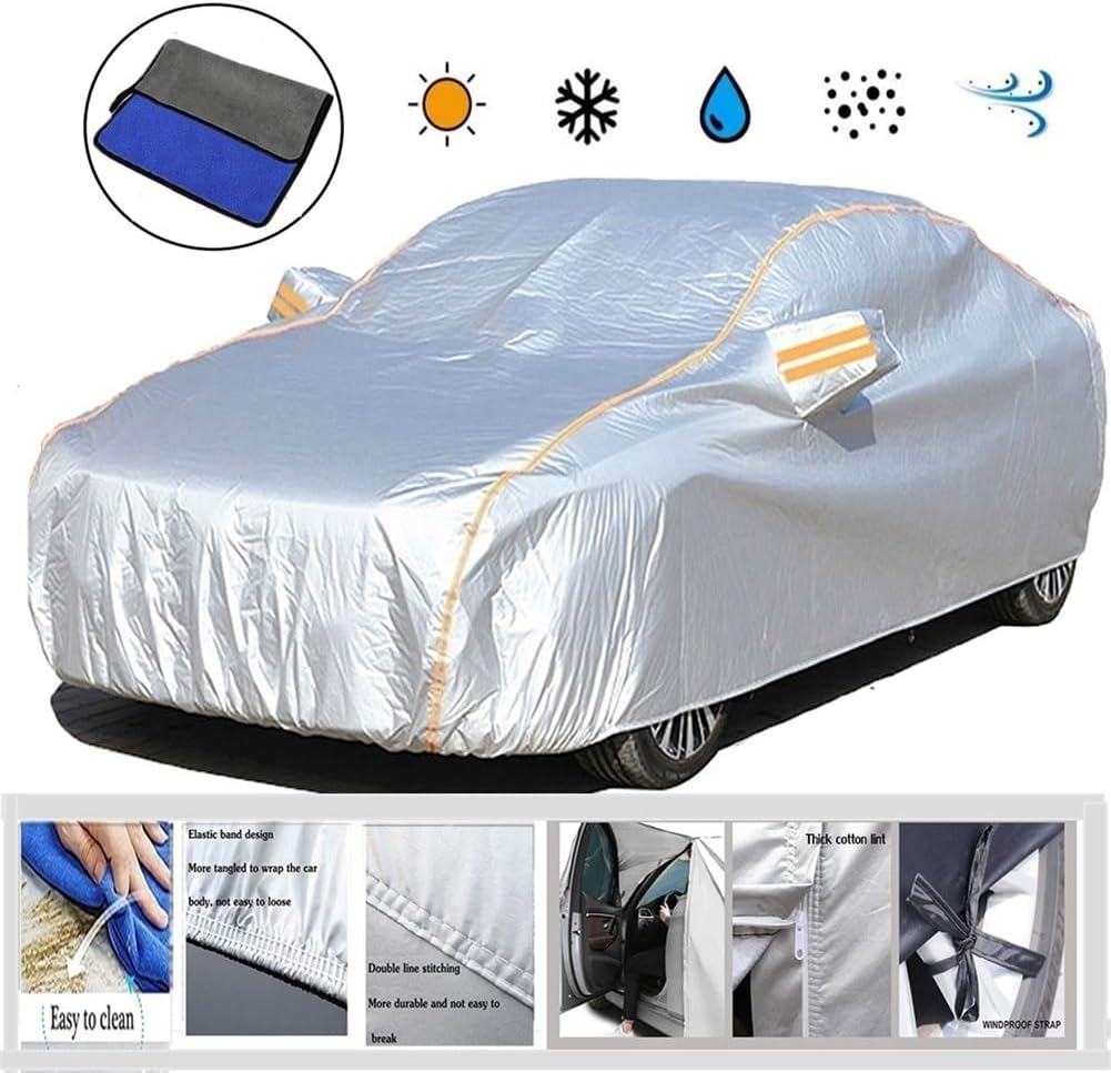 カーカバー と互換性があります シボレー コルベット C3 1967-1982 | 防水、防塵、防風、通気性、耐紫外線、耐久性のある