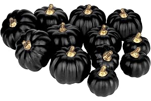 Artmag Black Pumpkins 12-Pack