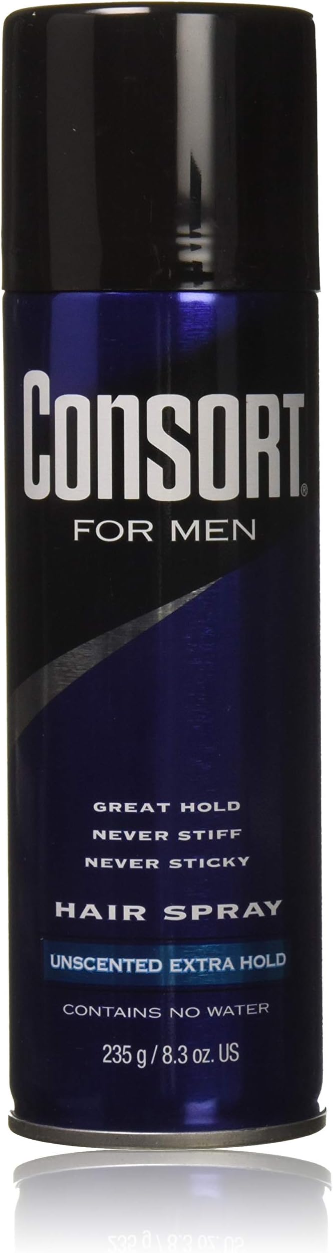 Consort For Men Hair Spray Unscented Extra Hold 8.30 oz (Pack of 3)