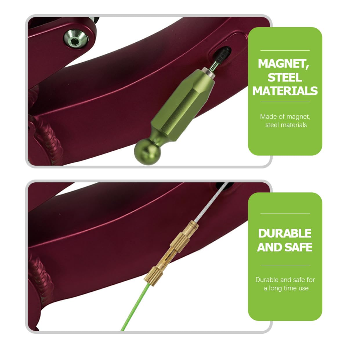 Toyvian Outil de Guidage de Câbles Internes pour Vélos Kit de Threading Professionnel pour Cadre de Vélo Portable Facile à Utiliser