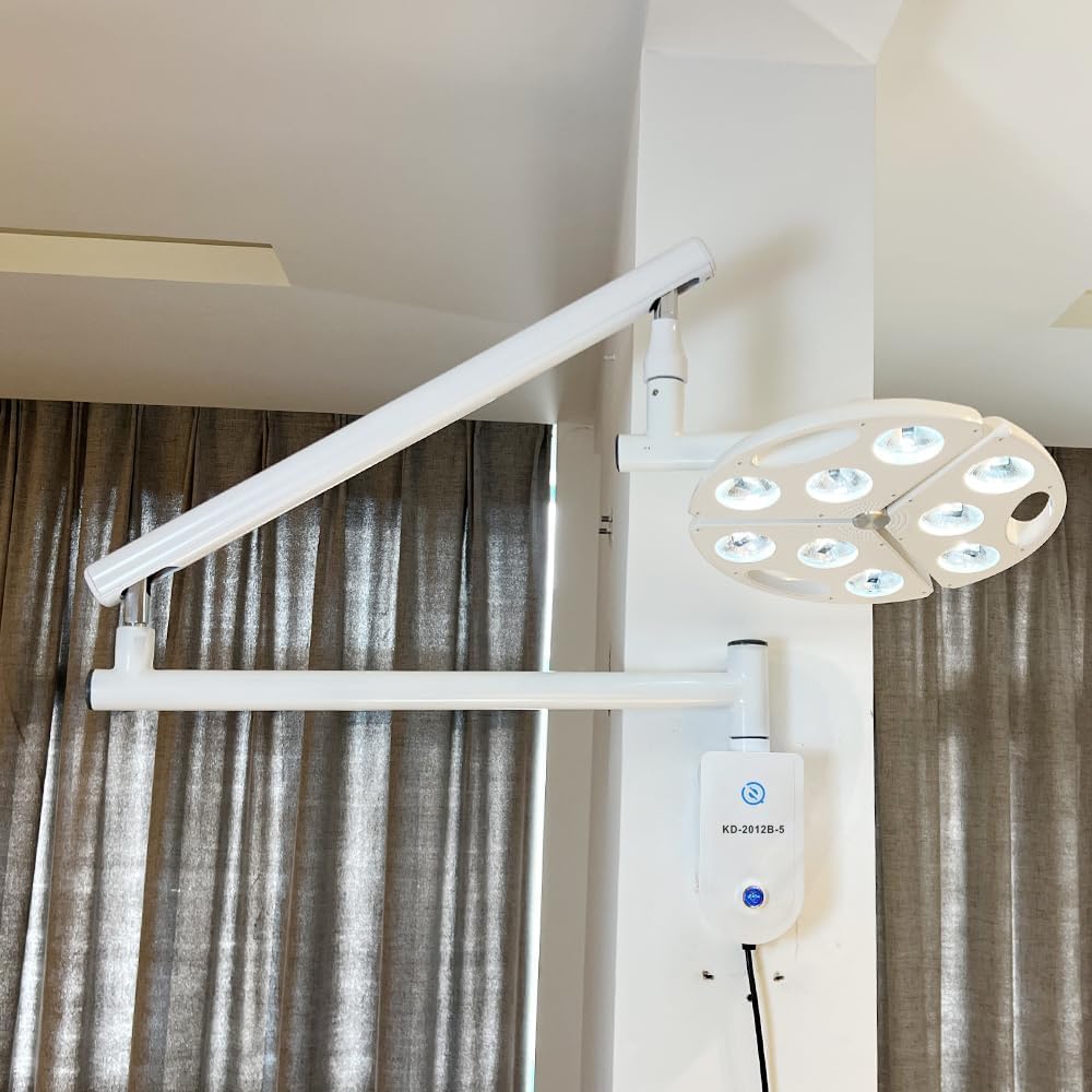 90W LED-Prüfungslicht, Wandmontiert 360 Grad verstellbar 4 verschiedene Helligkeitsebenen Max 70000 Lux