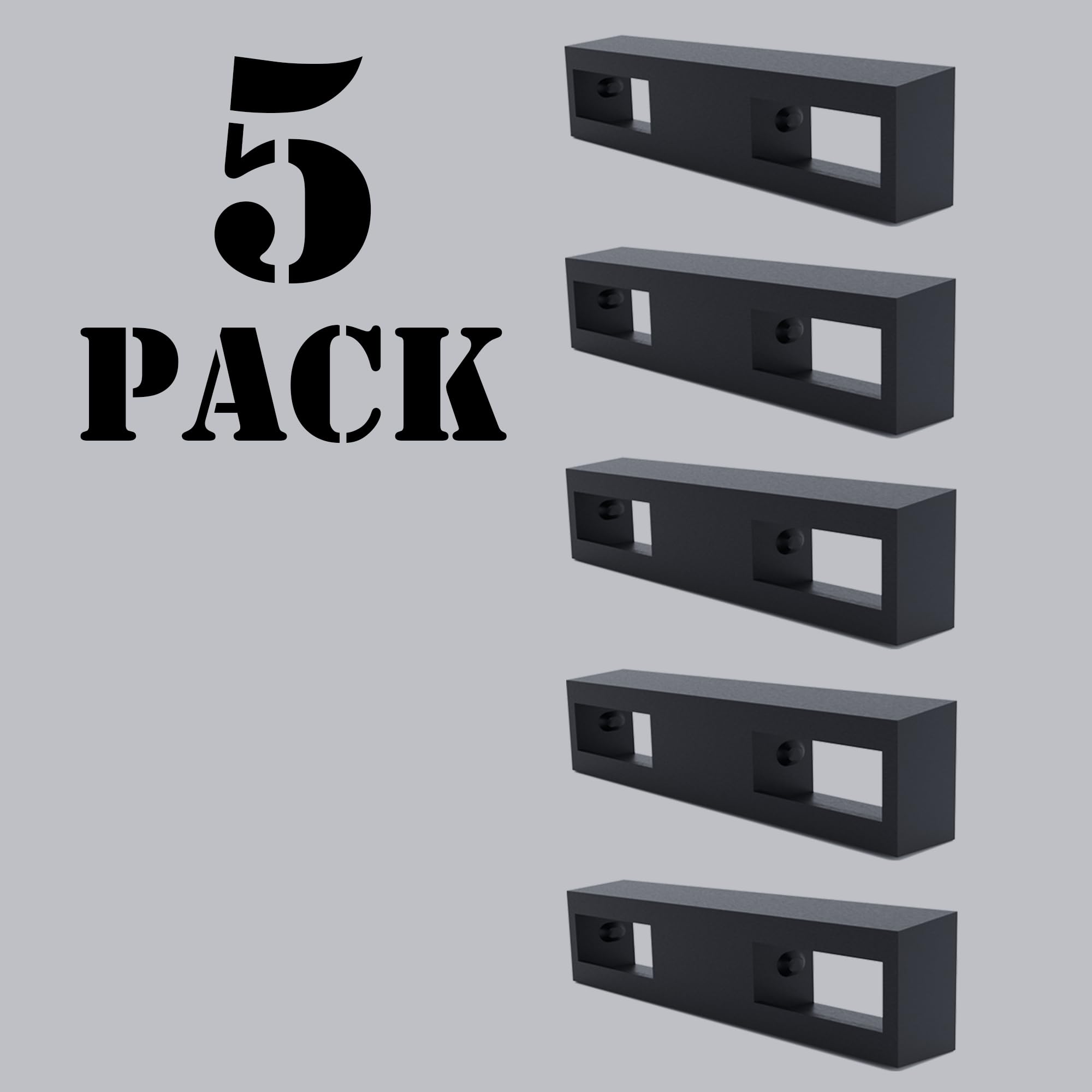 Littversions 5 Pack Handle Tie Join 2 Single Pole Replacement for