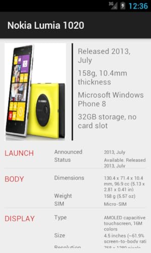 Nokia Lumia 1020