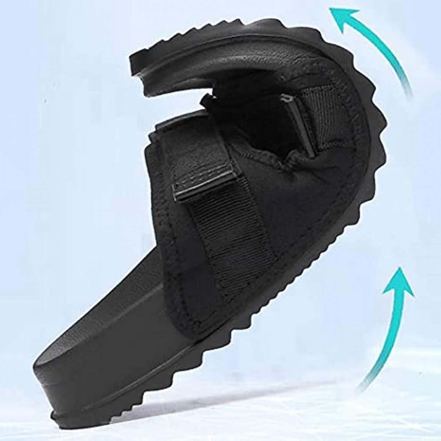 Birkenstock Uji sandalen met klittenband Zwart