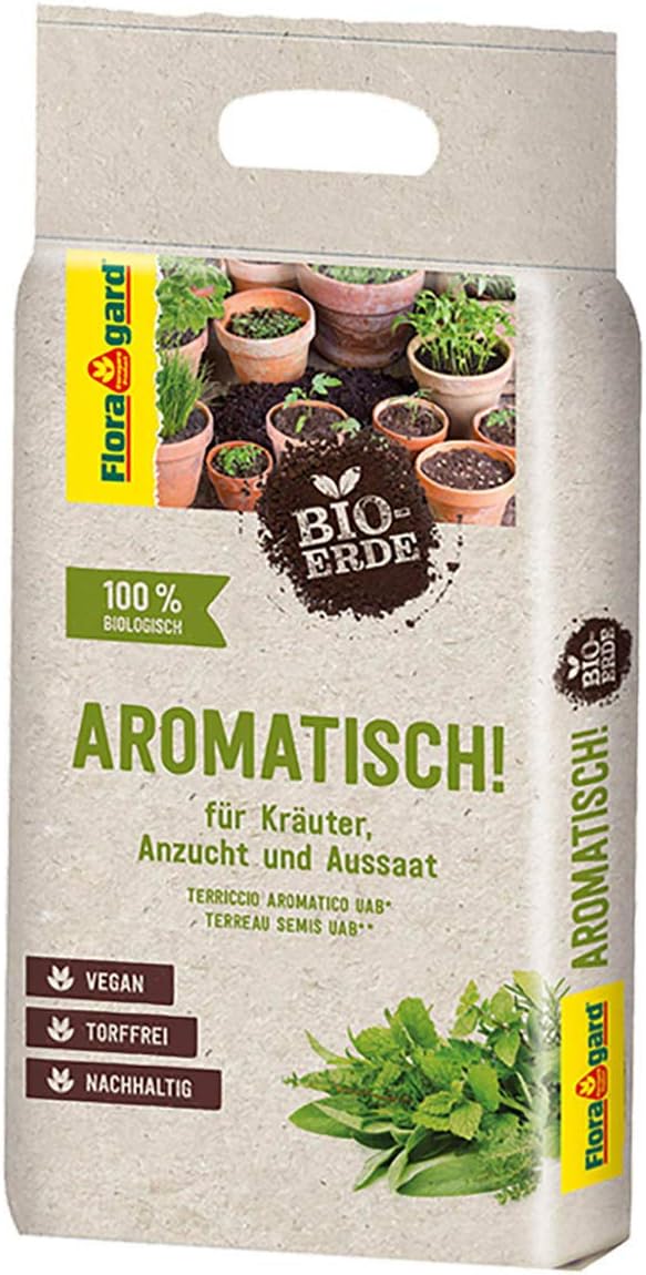 Bionero® Bio-Anzucht & Kräutererde "Wurzelkraft" 36 L, Klimafreundliche Aussaaterde, Pflanzerde Für Gartenpflanzen