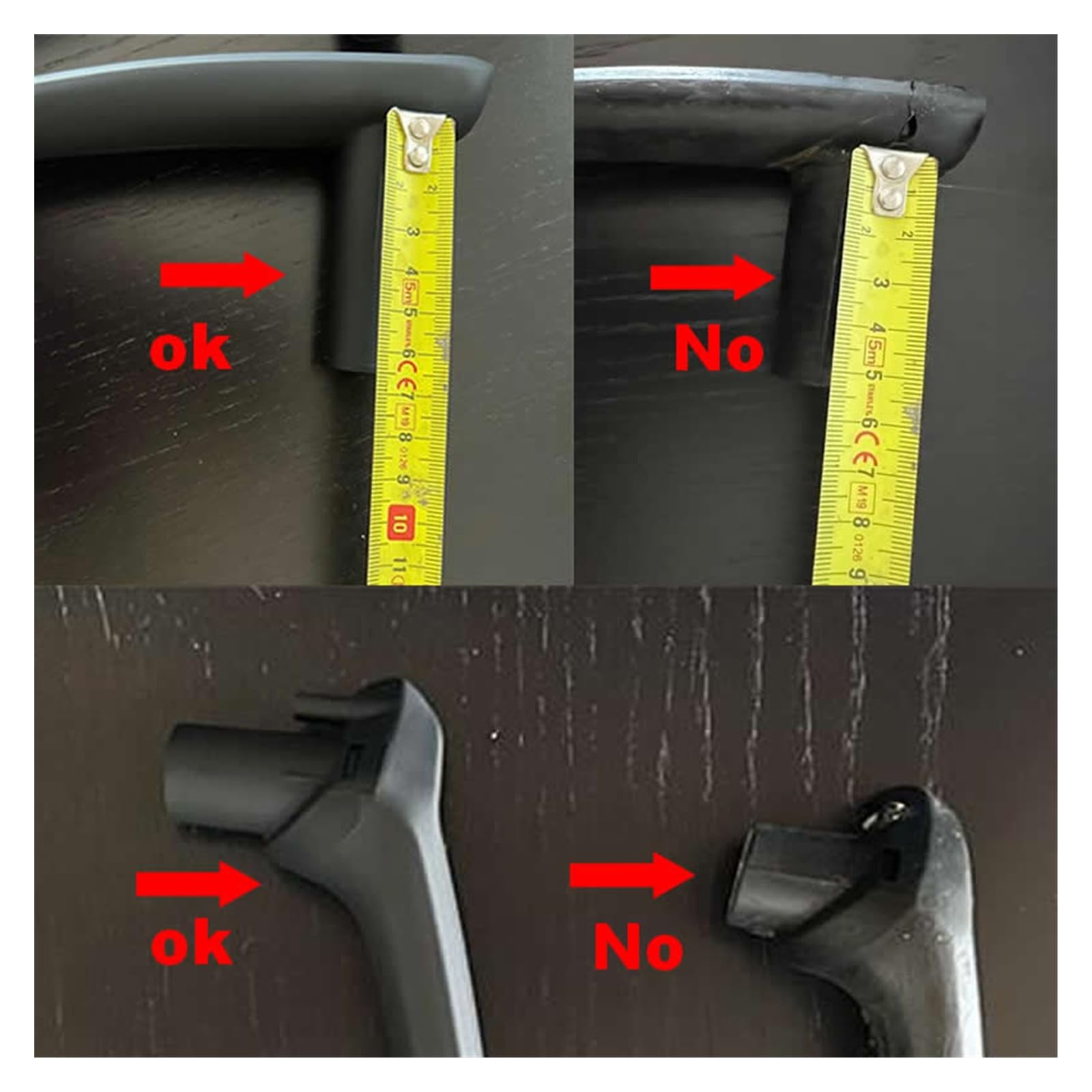 Binnen Links Rechts Deurkruk Voor Passat B5 Auto-interieur Rechtsvoor Achter Links Achter Rechts Deur Pull Grab Handvat Trim Cover Caps 3B4 867 372 3B0867180A Autointerieur deurgreep