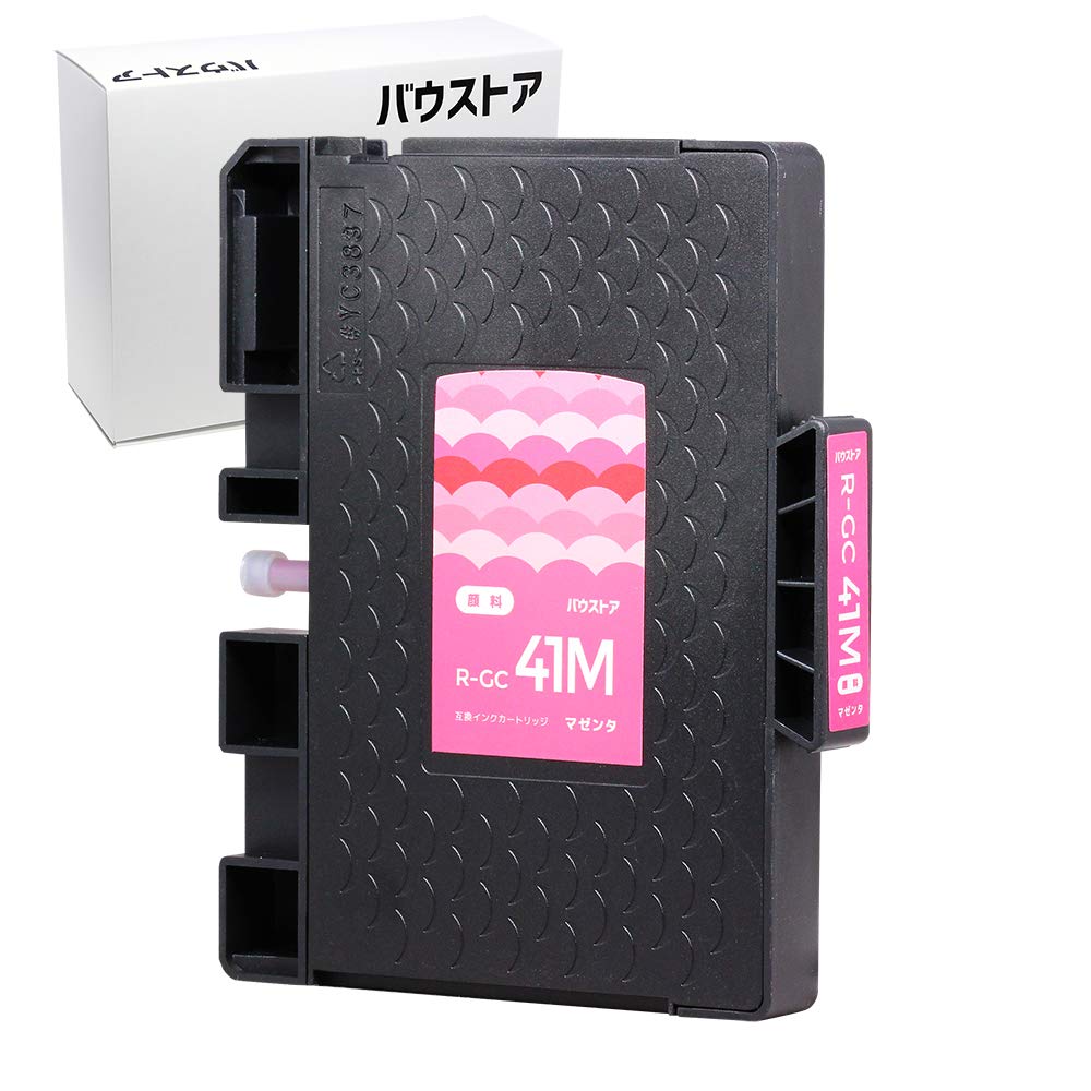 Amazon.co.jp: RICOH GC41M マゼンタ Mサイズ 顔料 1個 互換インク