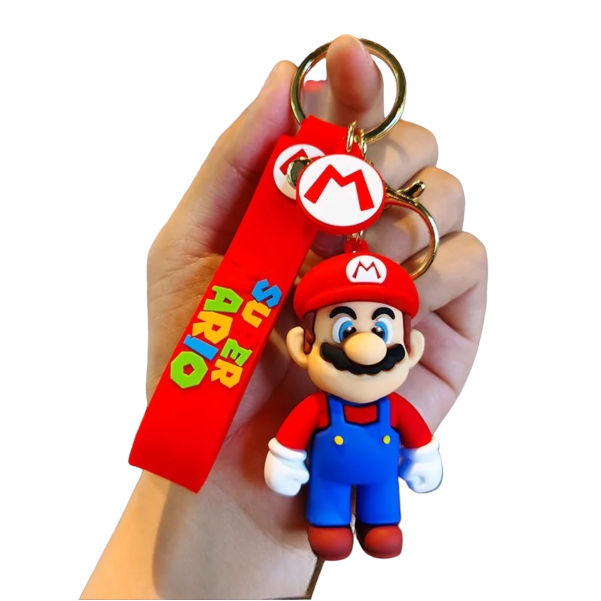 BORING KITCHEN“Super Mario Yoshi, Anime Keychain, Accessories for Backpack, Handbag, Purse Charm for Boys & Girls.
