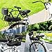 XIEEIX Rear Child Bike Seat,Rear Mounted Child Bike Seats,Back Mount Child Seat with Back Rest Armrest Foot Pedals,Width Adjustable Bicycle Rear Seat,Fits All Bicycle Rear Frames…