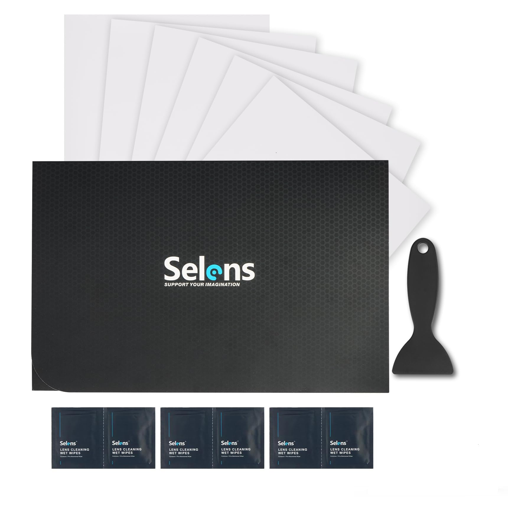 Selens 減光シール LEDランプ調光 光拡散シート LED 減光シール ランプシェード 6pcs 拡散カバー 照明アクセサリー