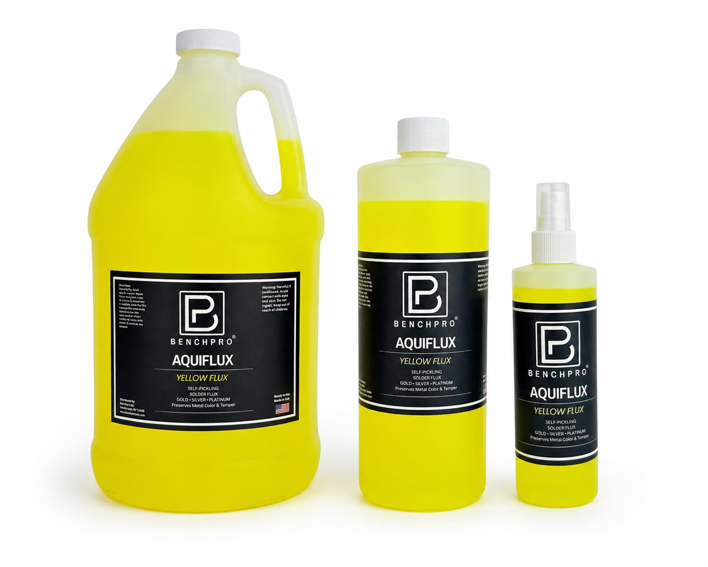 Aquiflux topnik samotrawiący do metali szlachetnych, złota i srebra, biżuteria i twarde lutowanie, 230 ml (pół litra)