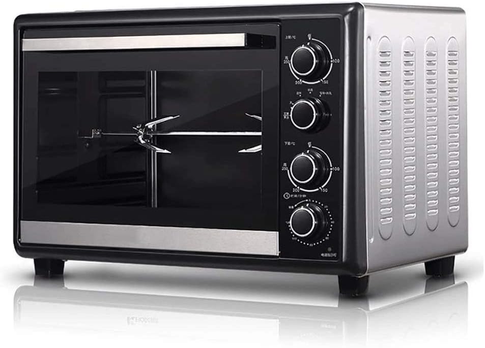 Horno eléctrico ZOUSHUAIDEDIAN,Horno de convección Encimera Horno Asador  Eléctrico Horno Pizza Horno Francés de una sola puerta Tire  Horno/Tostado/Tostado/Asado/38L, Negro : Hogar y Cocina - Amazon.com
