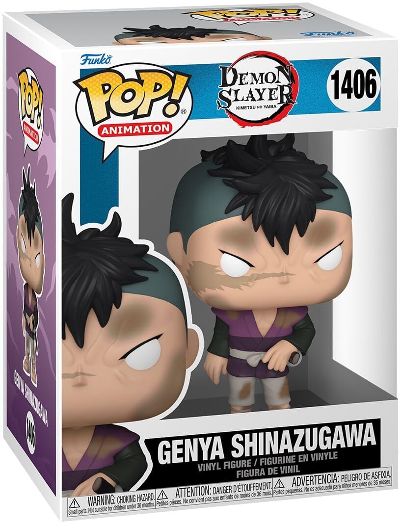 Funko Pop! Animation: Demon Slayer - Genya - Collectable Vinyl Figure - Gift Idea - Official Merchandise - Toys for Kids & Adults - Anime Fans - Model Figure for Collectors and Display