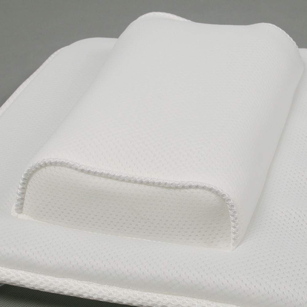 HAIBI Oreiller De Bain, Coussin De Baignoire Coussin De Bain Extra-Large Full Body Bath Tub Pillow Non-Slip Spa Bathtub Mat Mattress Pad Super Breathable 3D Mesh Layers