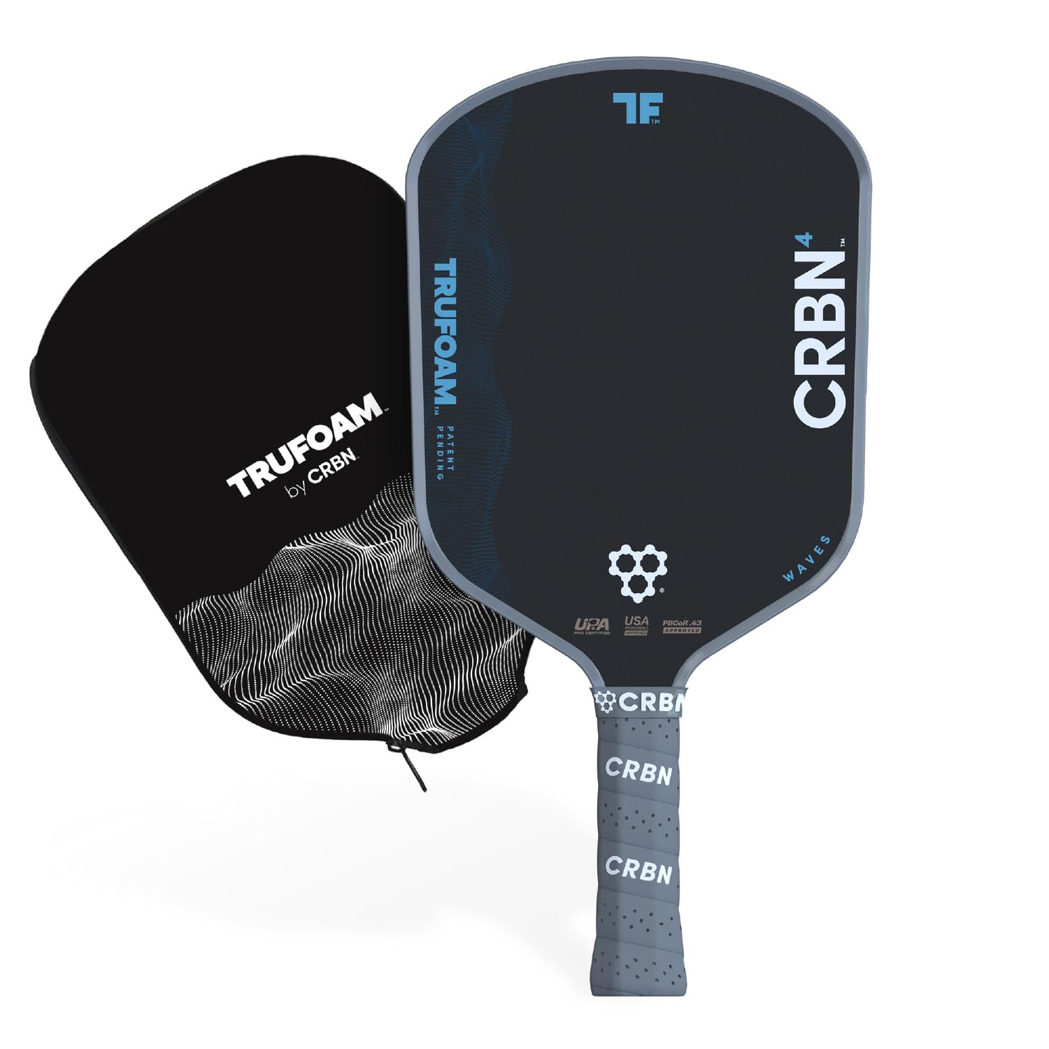 Amazon.co.jp: CRBN TruFoam Wavesピックルボールパドル