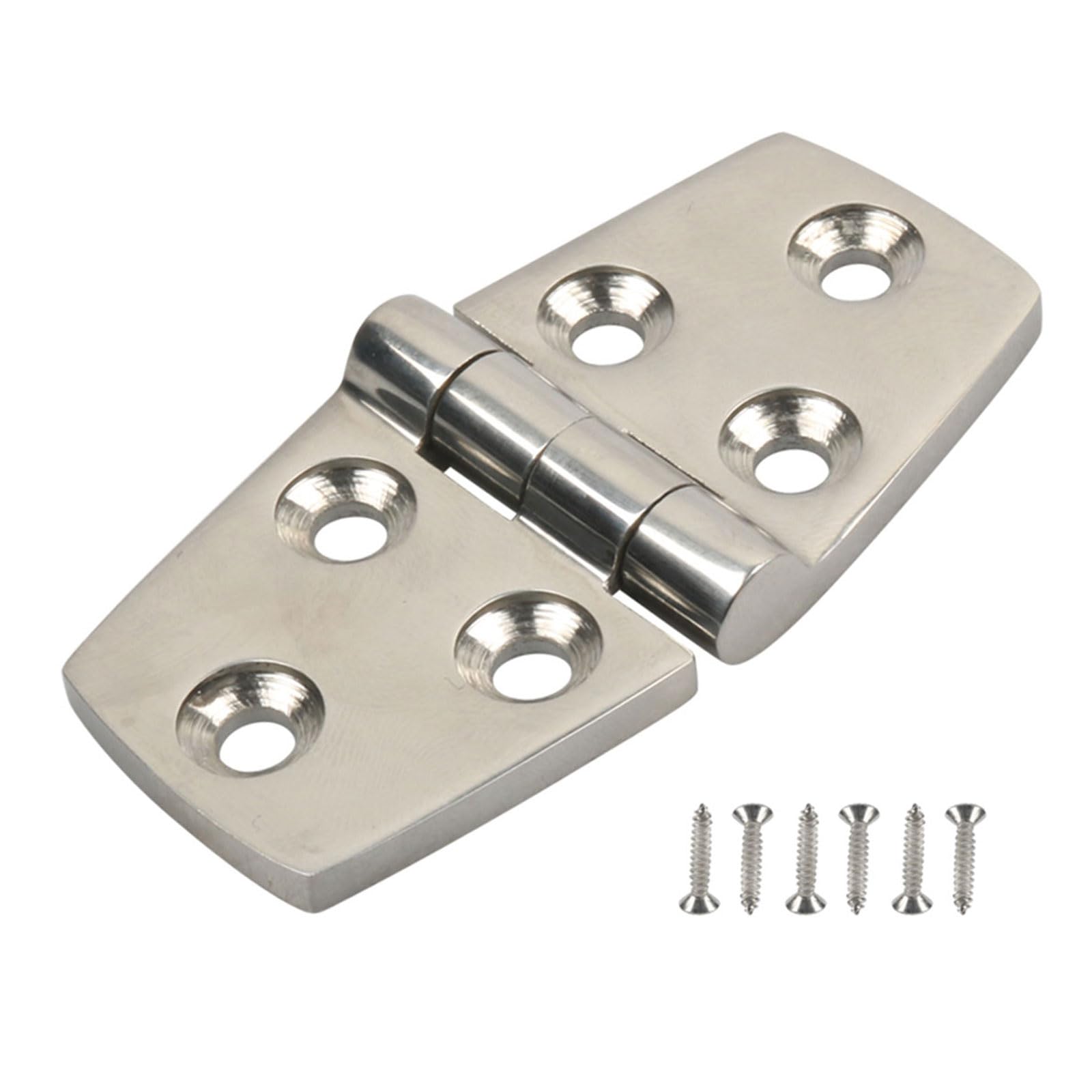 Hsyzygian Style1 2Pcs Heavy Duty Cast 316 Stainless Steel Hinges For Boat Hatches And Cabin Doors 76Mm X 38Mm Heavy Duty Boat Hinge