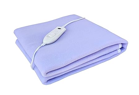 Expressions Polyester Single Electric Warmer Blanket - Mauve