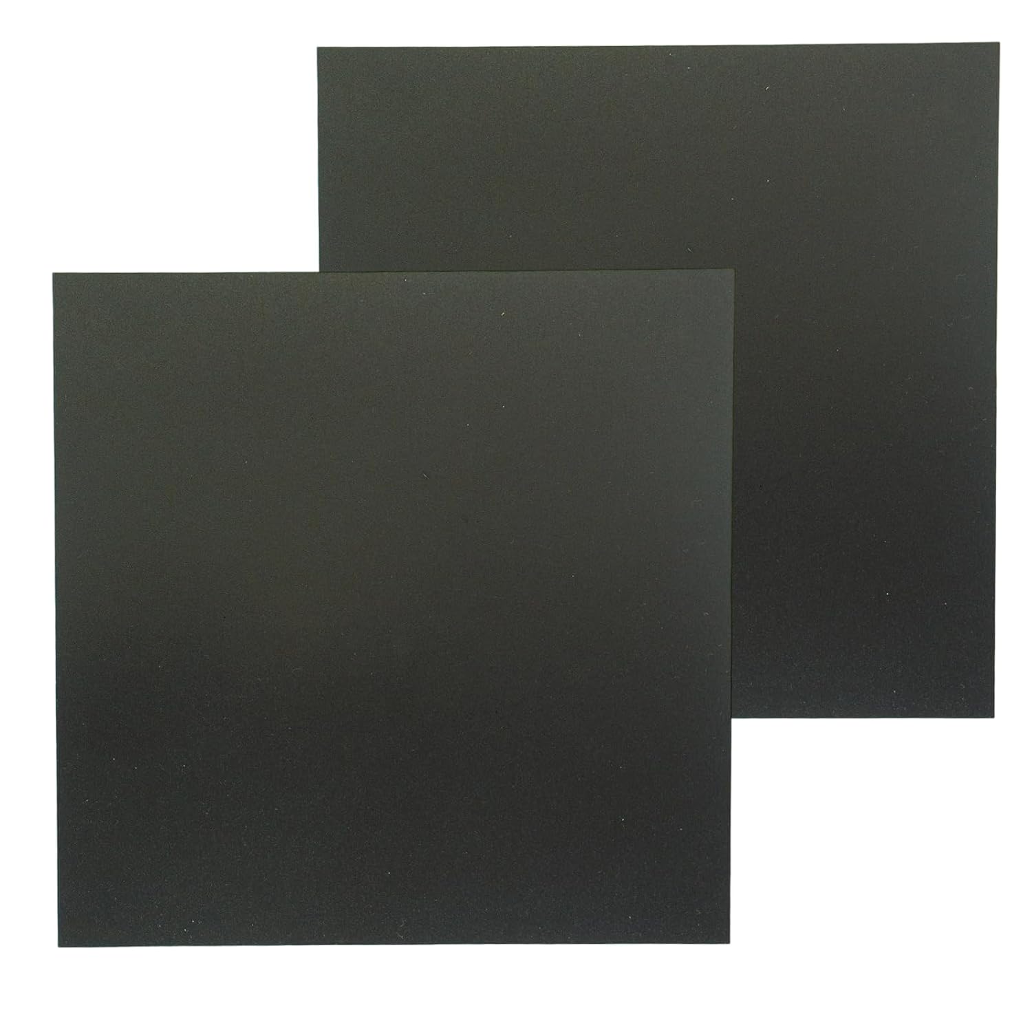 10 Pack 12x12 Inch Plastic Sheets (0.02" Thick), Durable Thermoplastic Panel for Laser Cutting, DIY Crafts, Cosplay Armor & Prototyping, Textured on Both Sides, White