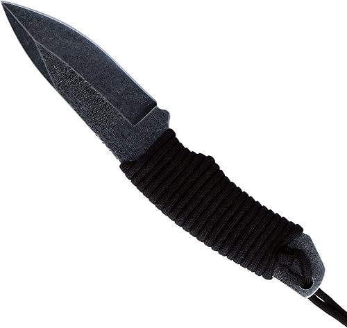Miniatura 4 de ASR Outdoor Cuchillo de supervivencia de Paracord de espiga completa - Hoja de punto de caída