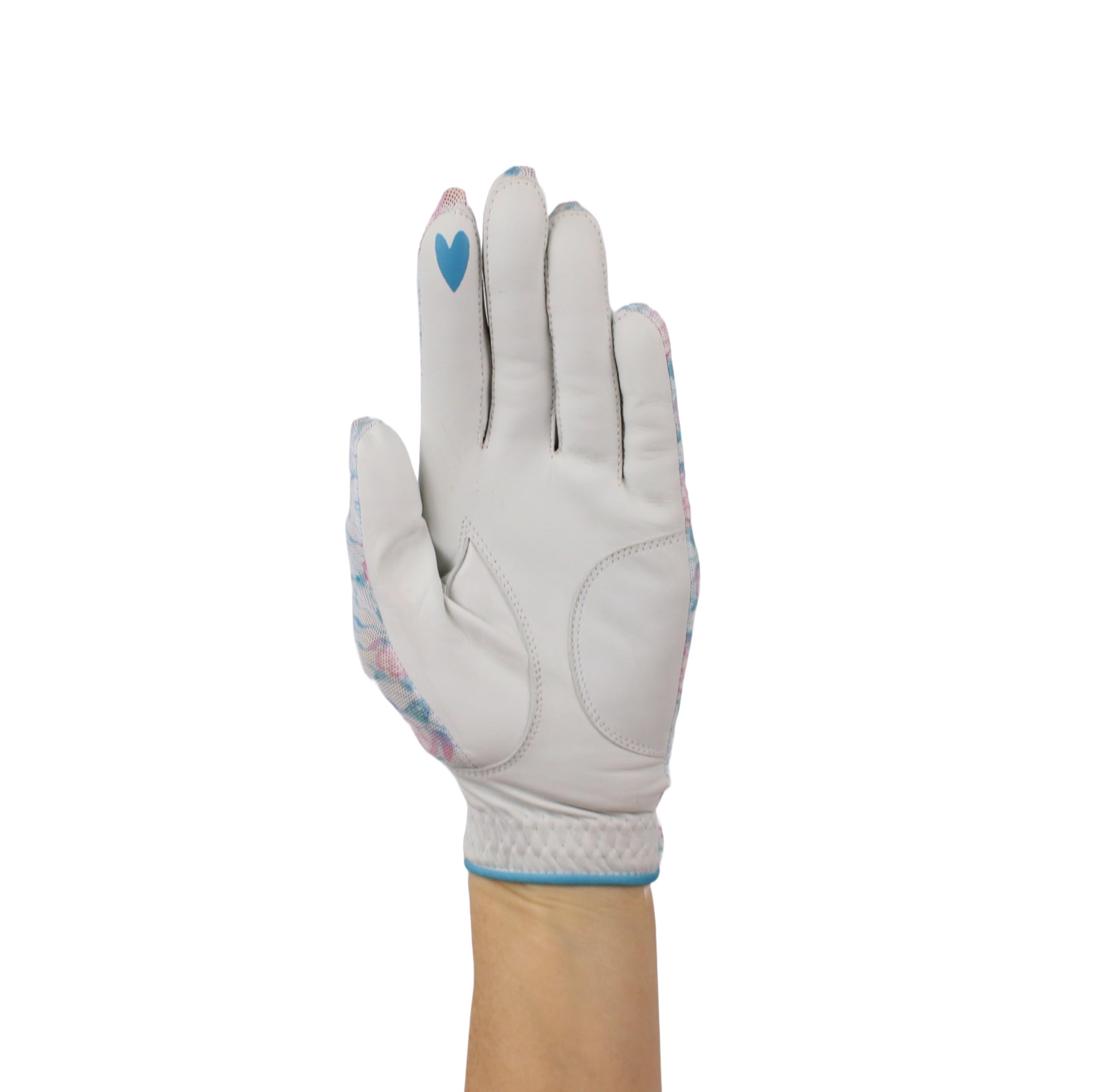 Hand Candy Golf Glove – Premium Cabretta Leather – “Turtle” – Left Hand Women's Golf Glove with Matching Ball Marker (Medium)