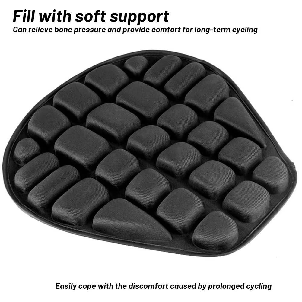 1 Cuscino Sedile Moto per BMW CE04 (2022+), Cuscino Aria Antiurto Coprisella Moto Traspirante Cuscino in Gel Ergonomico Sella Scooter