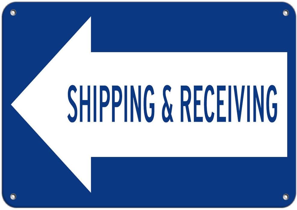 Shipping Receiving With Left Arrow Vinyl Sticker Decal 8